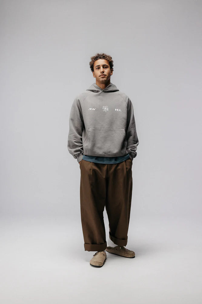 Tribal Shapes Hoodie Made Of Organic Cotton