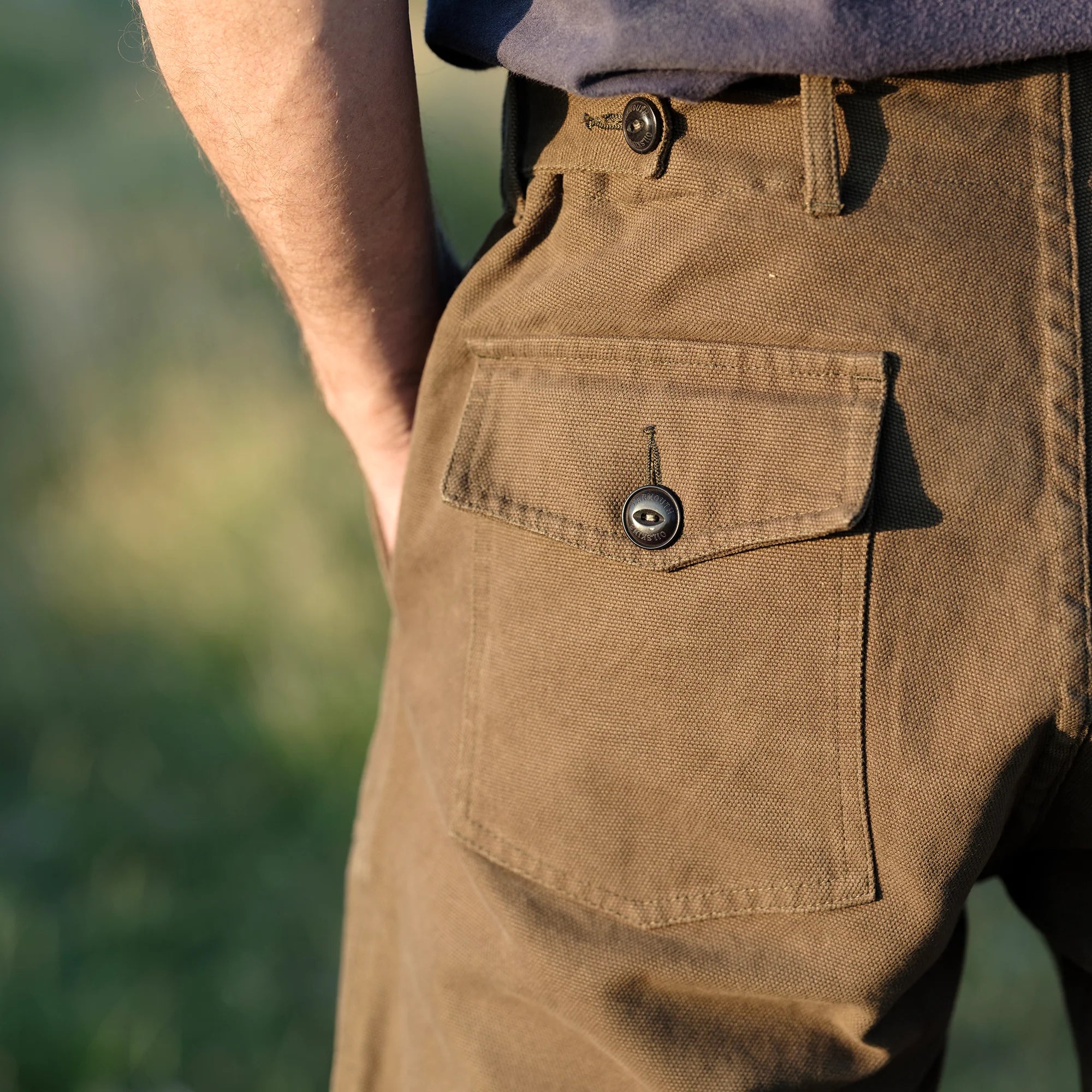 The Steadfast Trousers Made Of Cotton