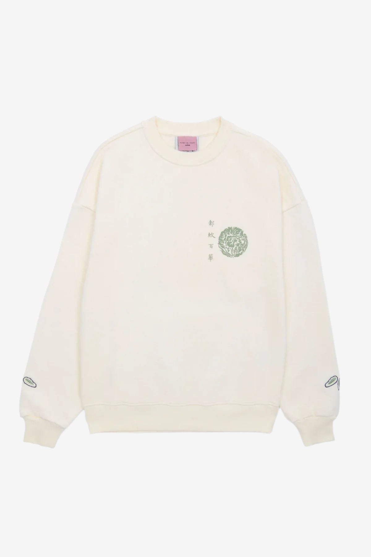 Tsuru (Crane) Crewneck Made Of Organic Cotton