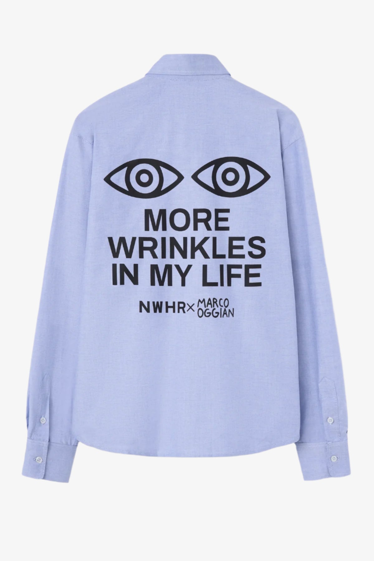 Wrinkles Oversize Shirt Made Of Organic Cotton
