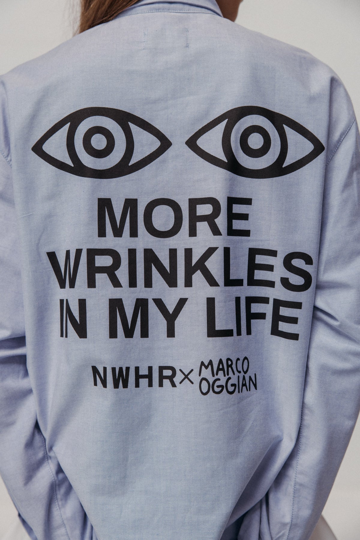 Wrinkles Oversize Shirt Made Of Organic Cotton