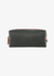 Washbag Medium - Black with Red Trim Made Of British Reclaimed Firehose/Parachute Silk