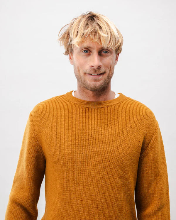 Off the shoulder mustard jumper store