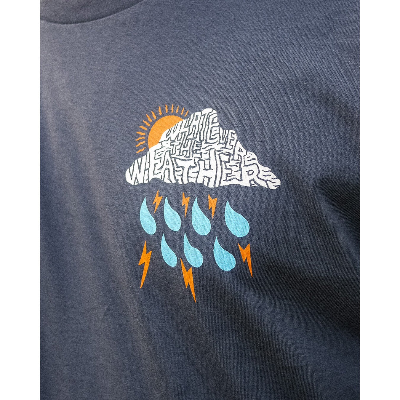 Whatever The Weather Tee Made Of Organic Cotton