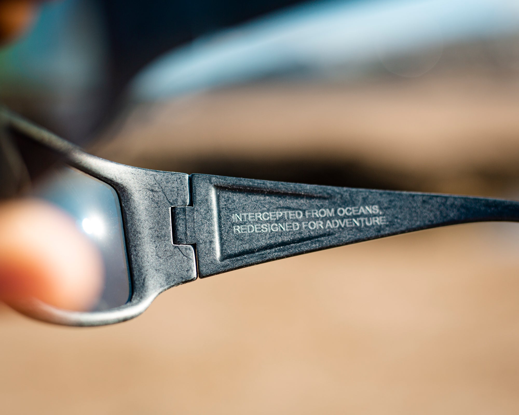 Zennor Wrap Around Sunglasses Made Of Traceable Marine Plastic™