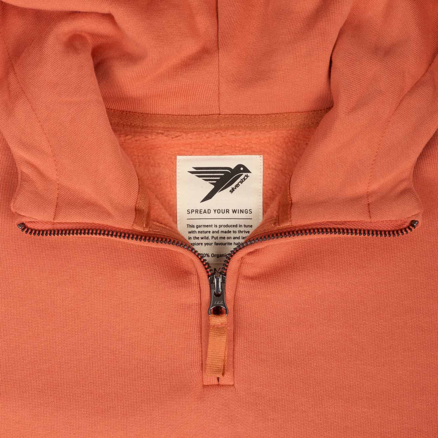 Birling Quarter Zip Hoodie Made From Organic Cotton