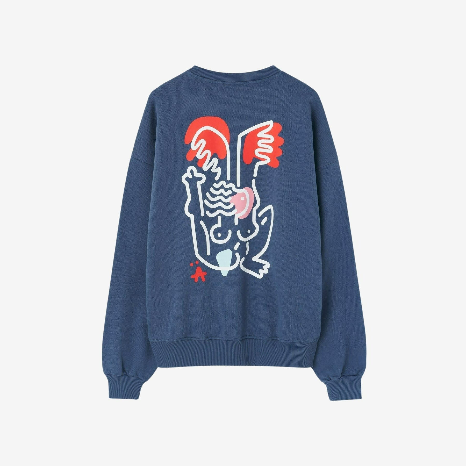Angel Crewneck Made Of Organic Cotton - XL