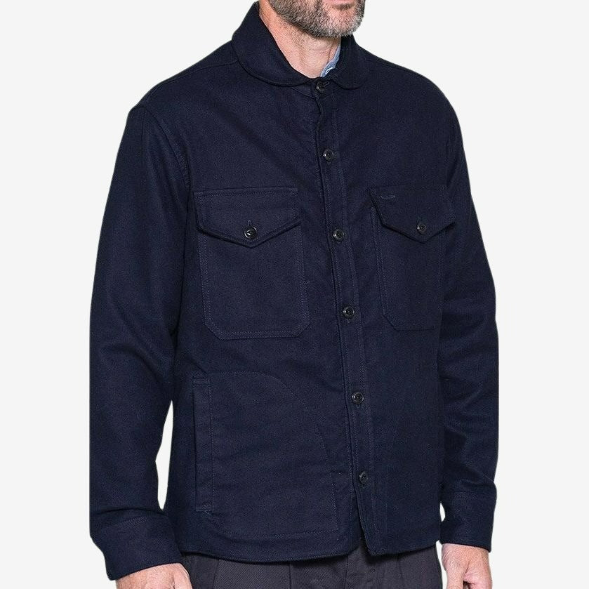 Maritime Overshirt Made Of Cotton