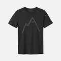 Simple Mountain T-shirt Made Of Organic Cotton