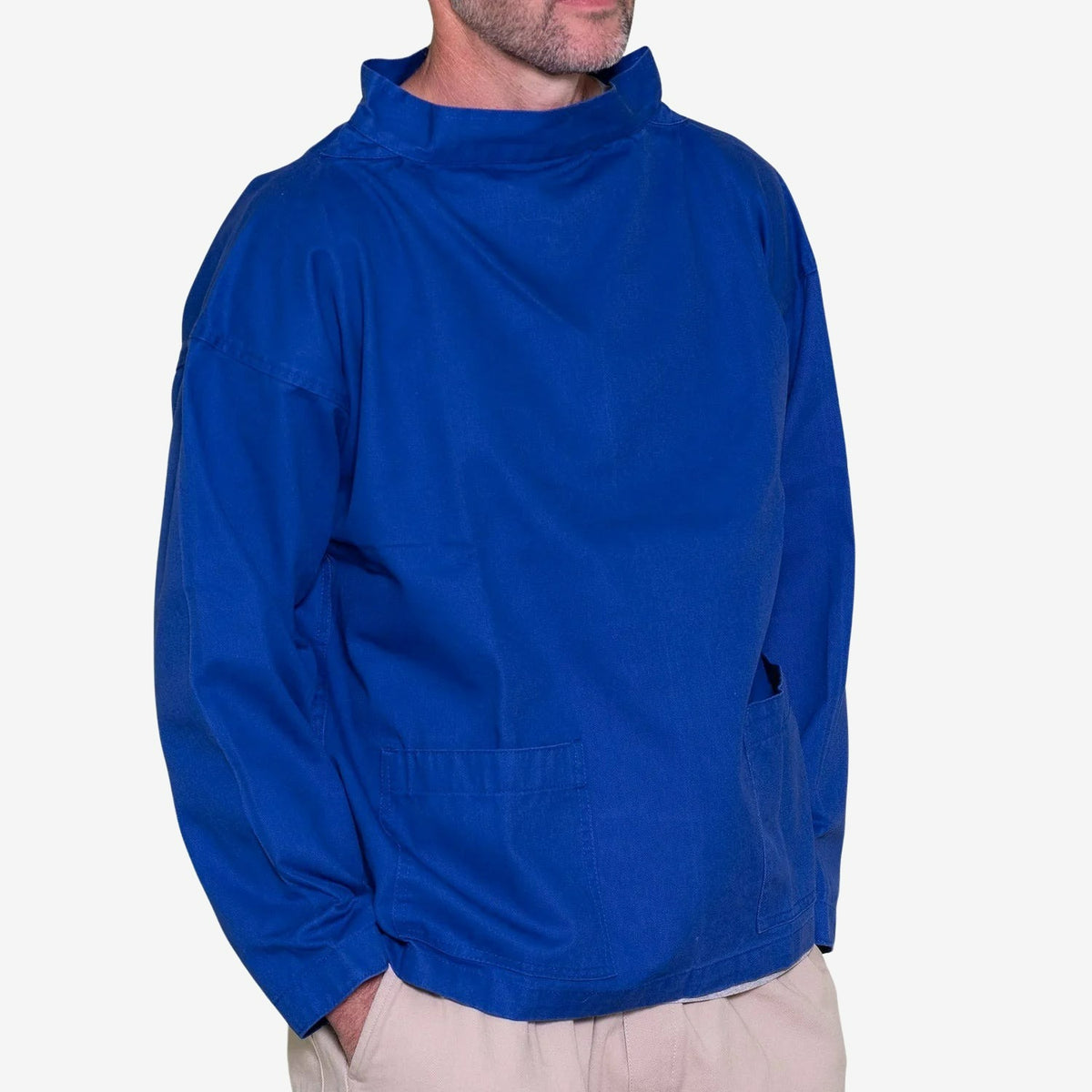 Storeman Smock The Classic Smock | Men's Made in the UK Loose Fit Cotton Smock - Royal ...