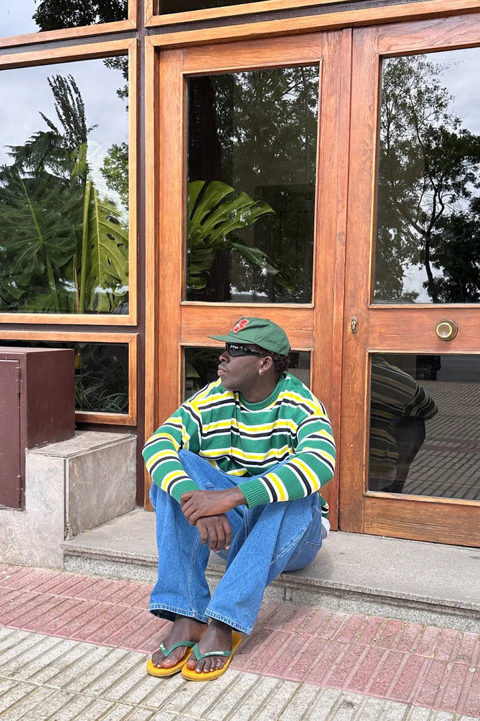 Jersey Bright Yellow Made Of Organic Cotton