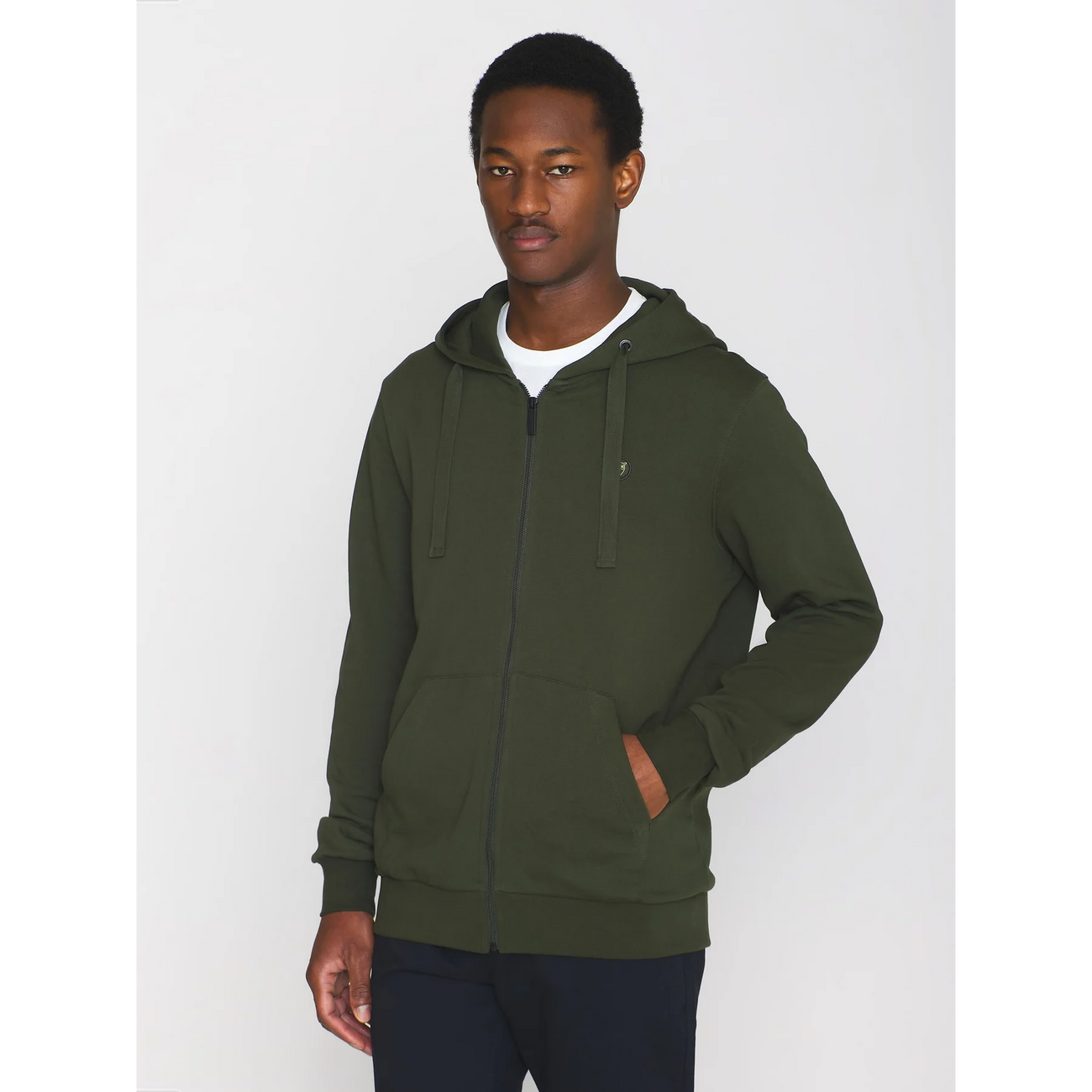 Olive green 2025 zip hoodie