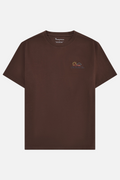 Elements Embroidered T-shirt Made Of Organic Cotton