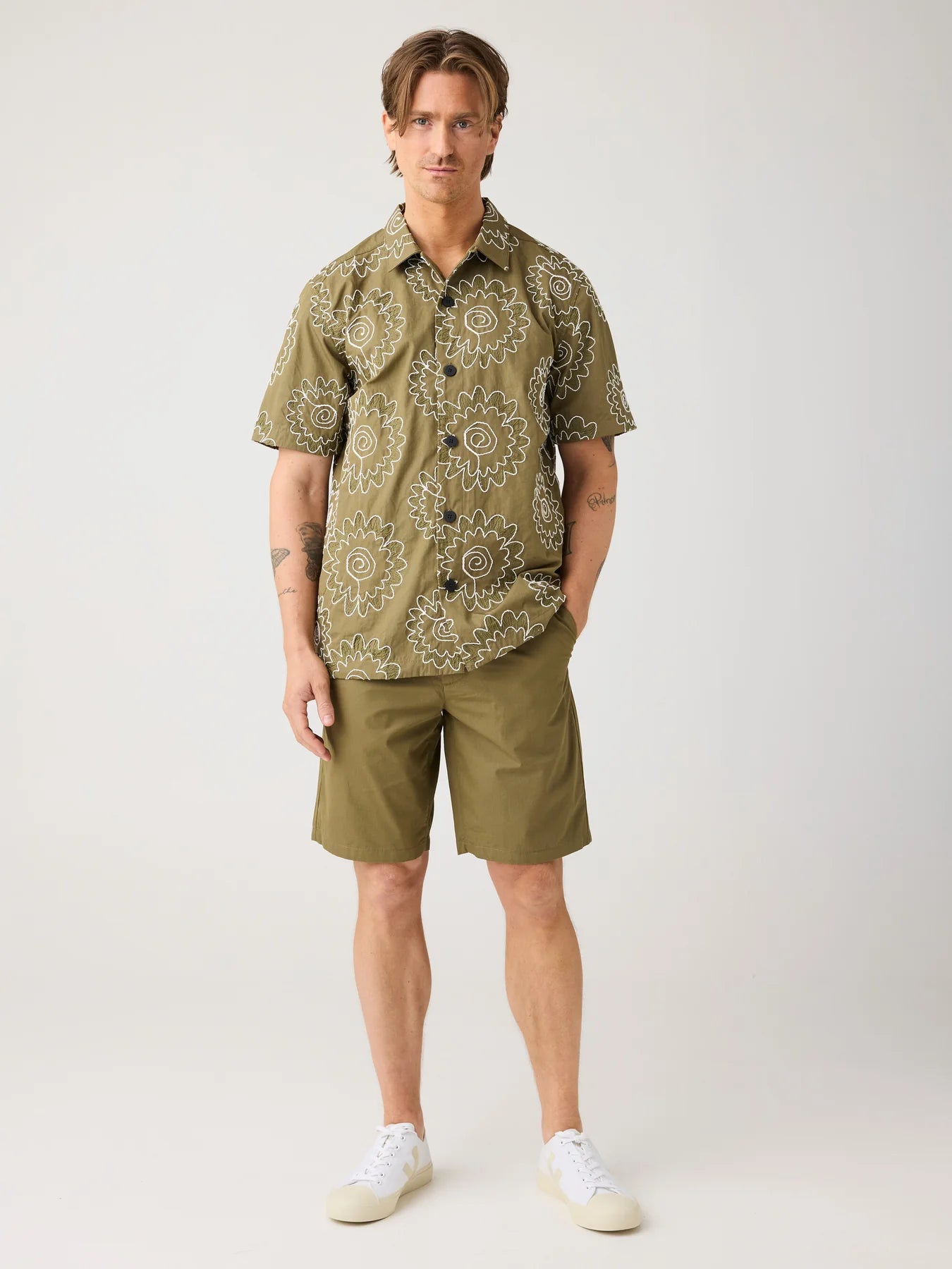 Fig Comfort Poplin Shorts Made Of Organic Cotton