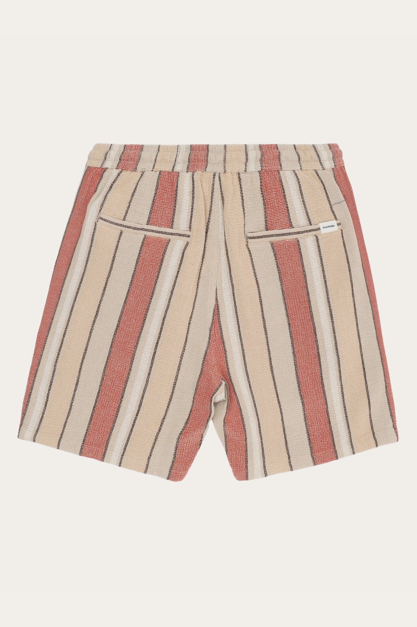Fig Loose Striped Shorts Made Of Organic Cotton