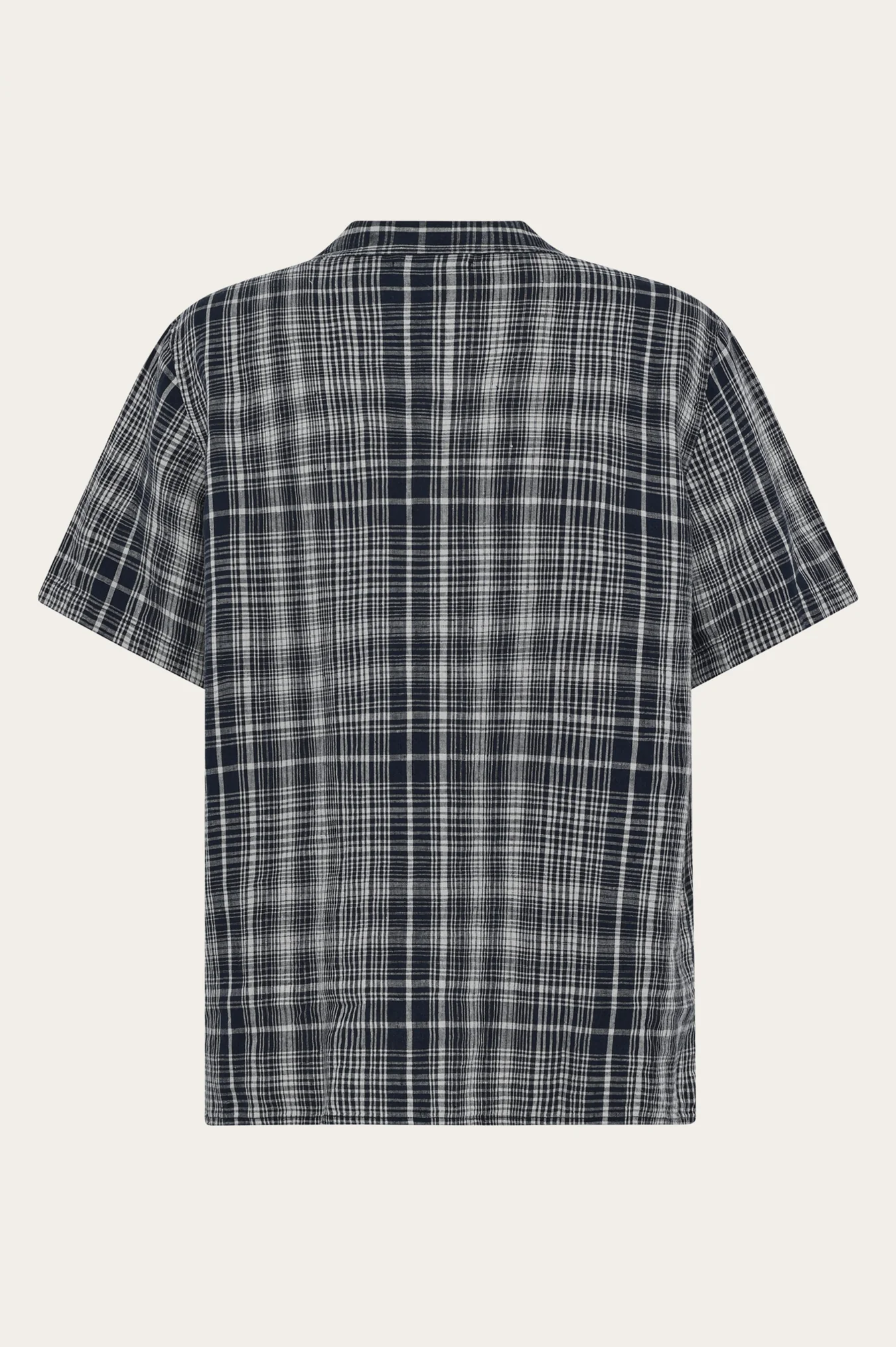 Relaxed Short Sleeve Shirt Made Of Organic Linen