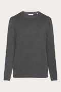 Bubble Knit Crew Neck Made Of Organic Cotton