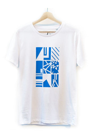 Loackme Geometric Grid T-shirt