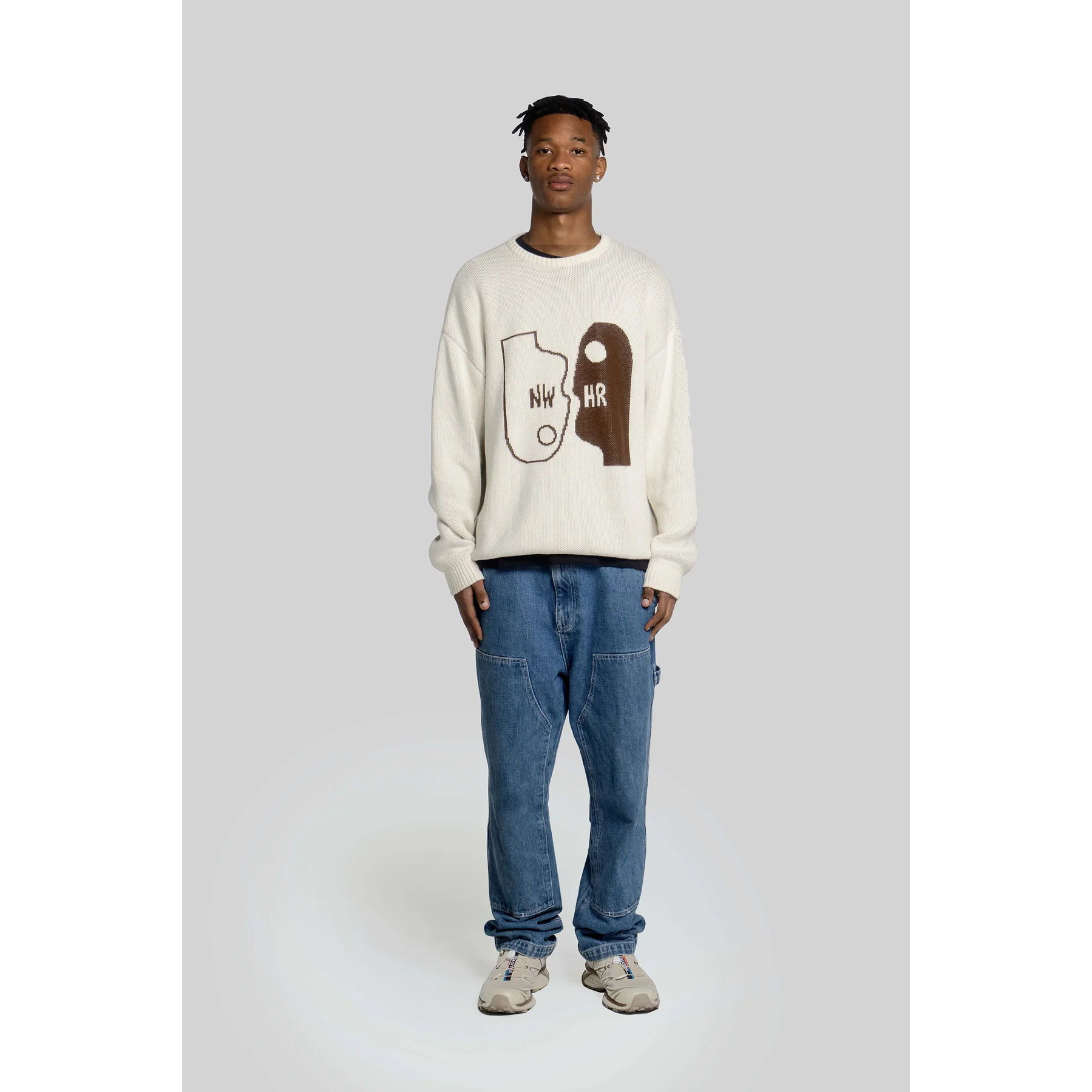 NWHR Faces Sweater