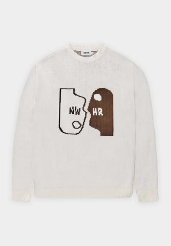 NWHR Faces Sweater