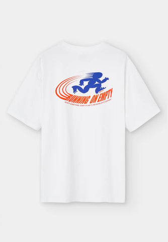 Running White T-Shirt