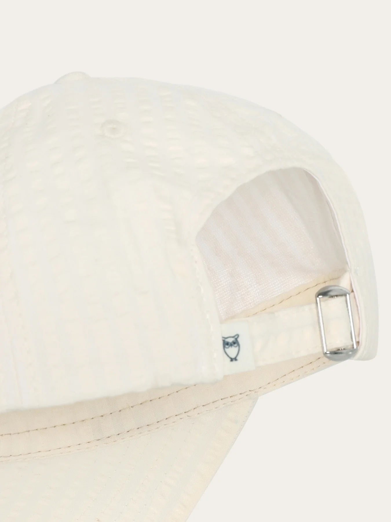 Seersucker Cap Made Of Organic Cotton