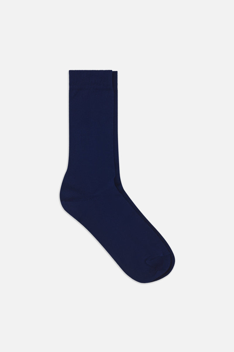 Hope Socks | Men's Organic Knit Socks - Navy | Silverstick