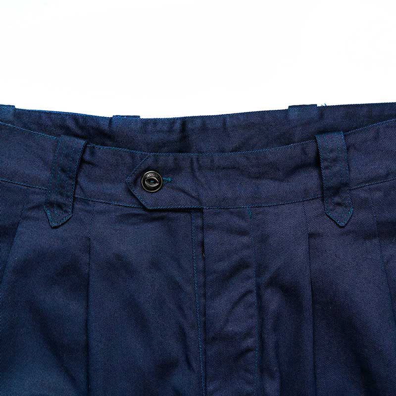 Navy Work Trousers Made Of Cotton