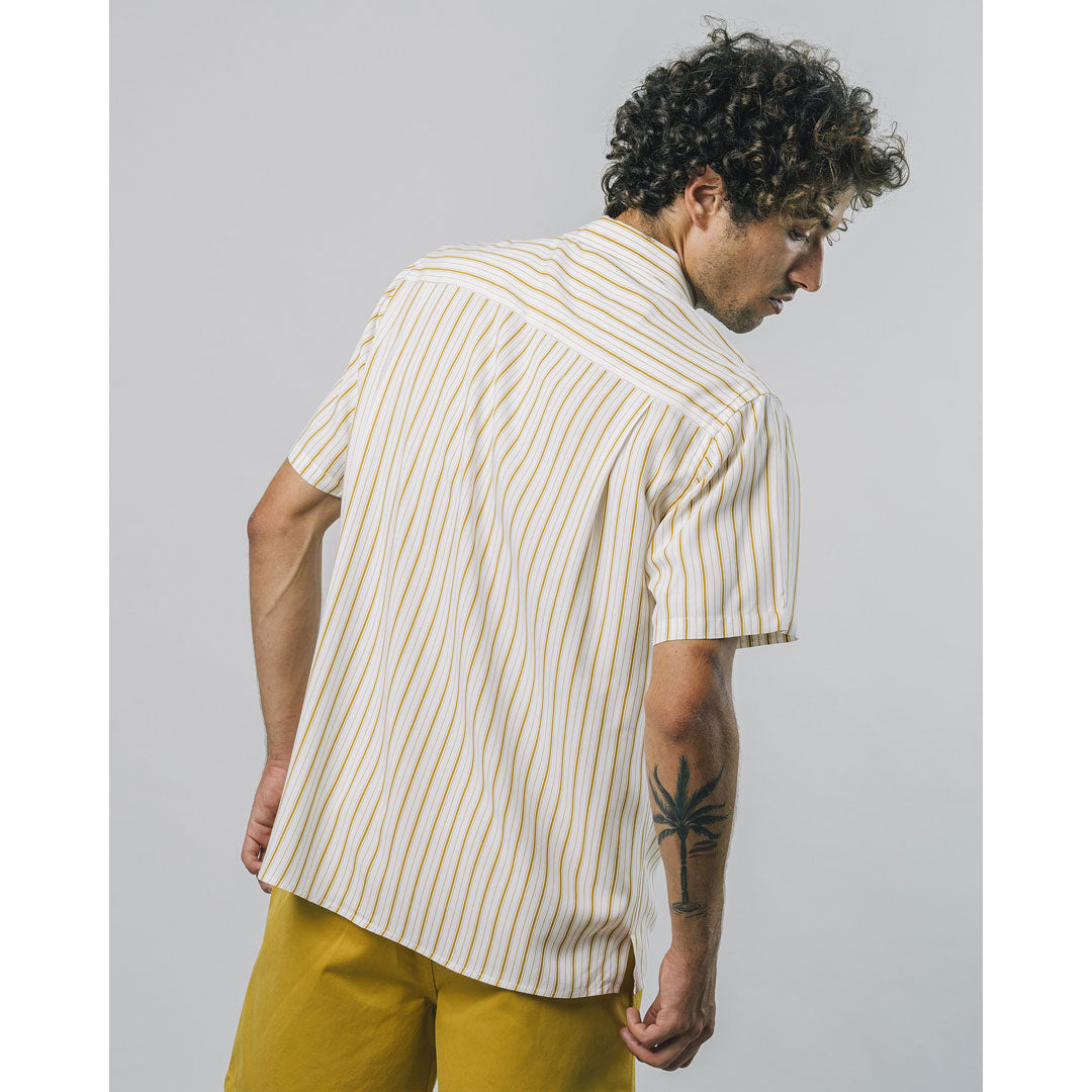 Brava Fabrics EcoVero™ Narciso Stripe Shirt