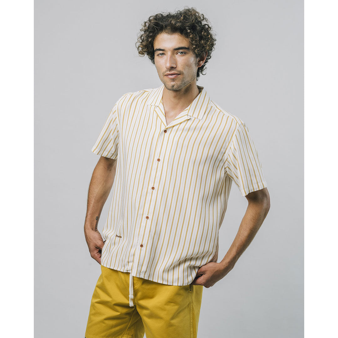 Brava Fabrics EcoVero™ Narciso Stripe Shirt