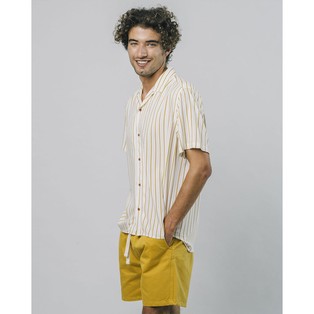 Brava Fabrics EcoVero™ Narciso Stripe Shirt