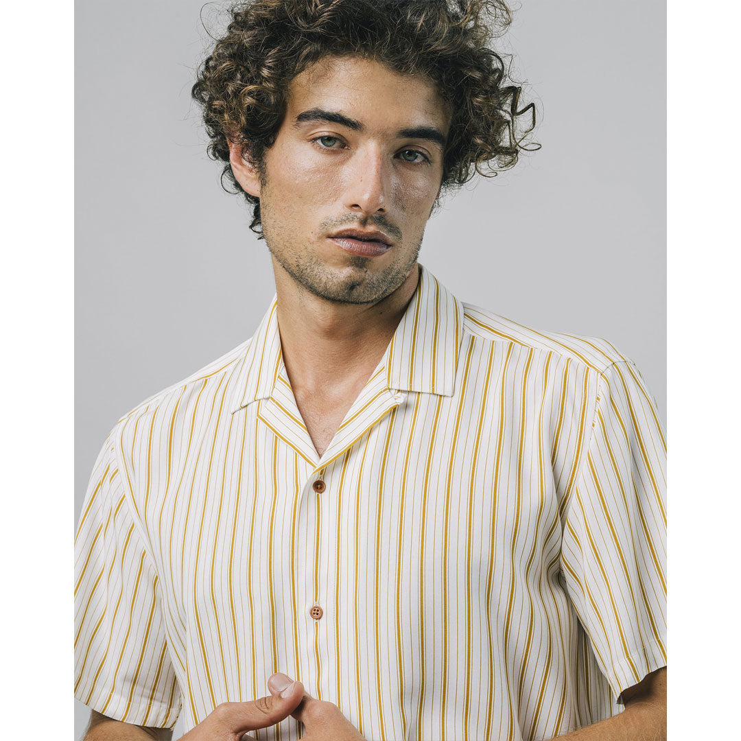 Brava Fabrics EcoVero™ Narciso Stripe Shirt