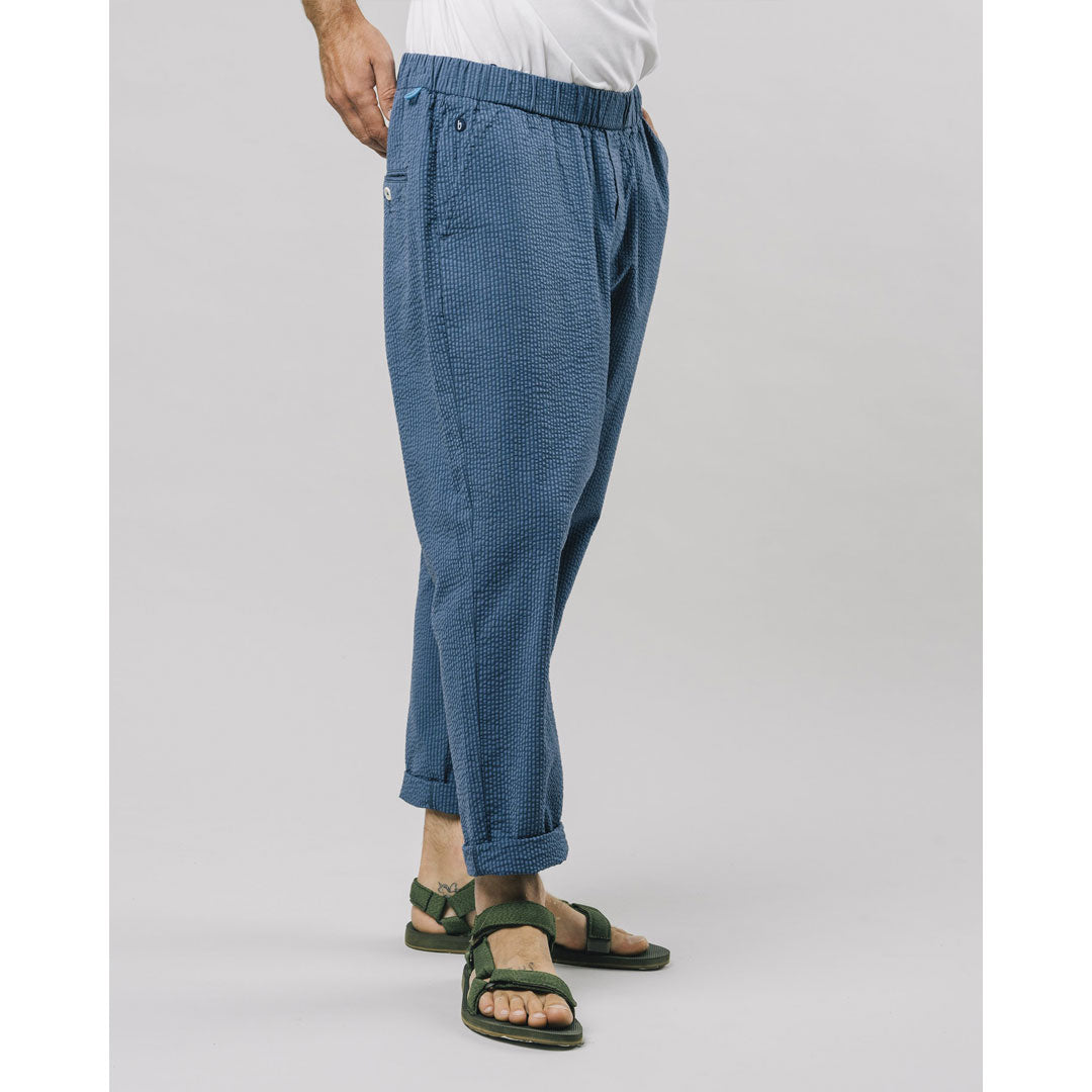 Brava Fabrics Seersucker Ocean Casual Chinos