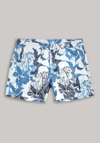 Riz Buckler Short-Length Tailored Swim Shorts