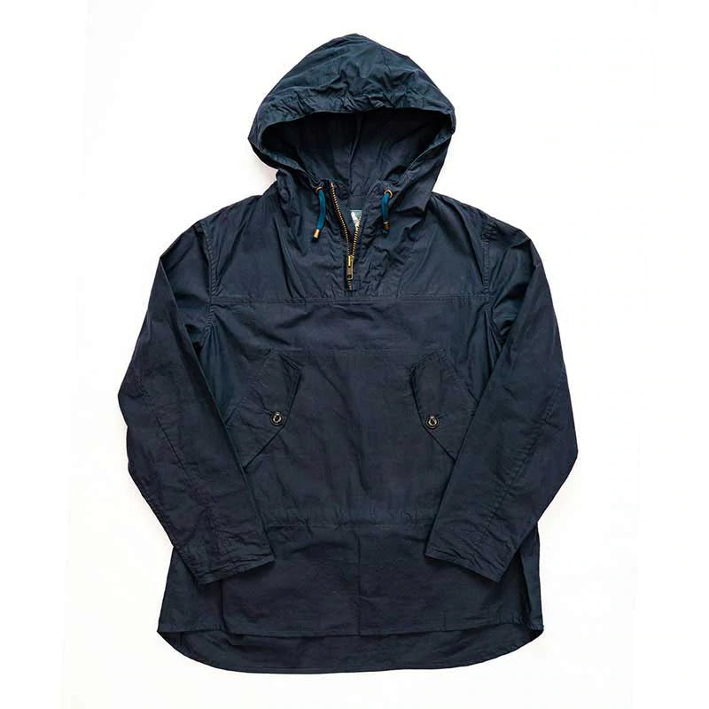 Hooded Smock Made Of Cotton