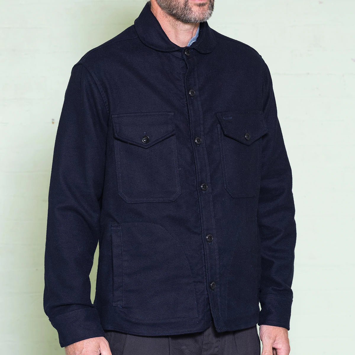 Load image into Gallery viewer, Yarmouth Oilskins Maritime Overshirt
