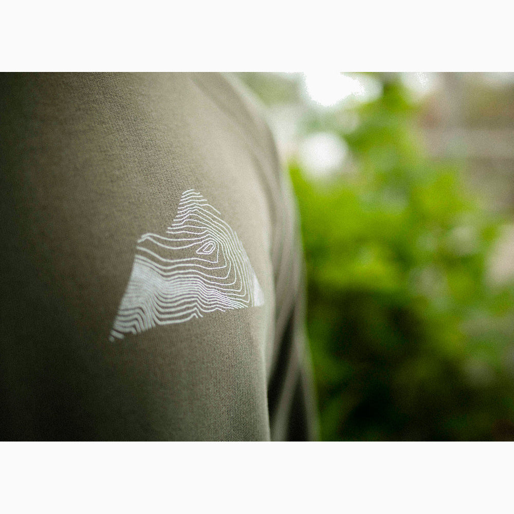 Peaks Sweatshirt Made Of Organic Cotton Mix