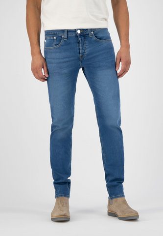 Mud Jeans Regular Dunn Tapered Stretch Jeans
