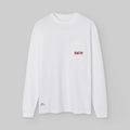 Load image into Gallery viewer, White Mask Face Long Sleeve T-Shirt
