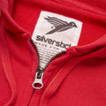 Load image into Gallery viewer, Silverstick Midweight Zip Hoodie in Red
