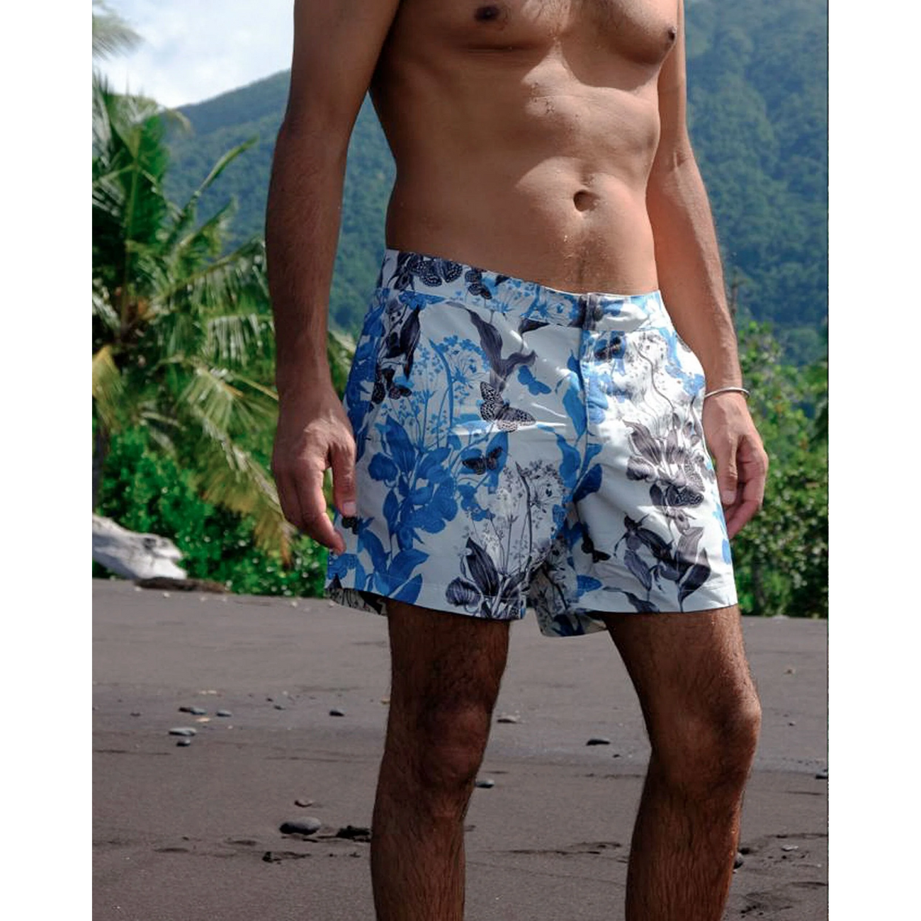 Load image into Gallery viewer, Riz Buckler Short-Length Tailored Swim Shorts
