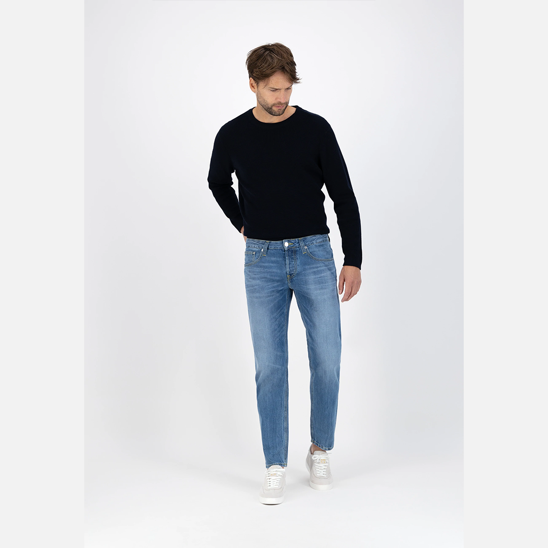 Mud Jeans Regular Dunn Tapered Deadstock Stretch Jeans