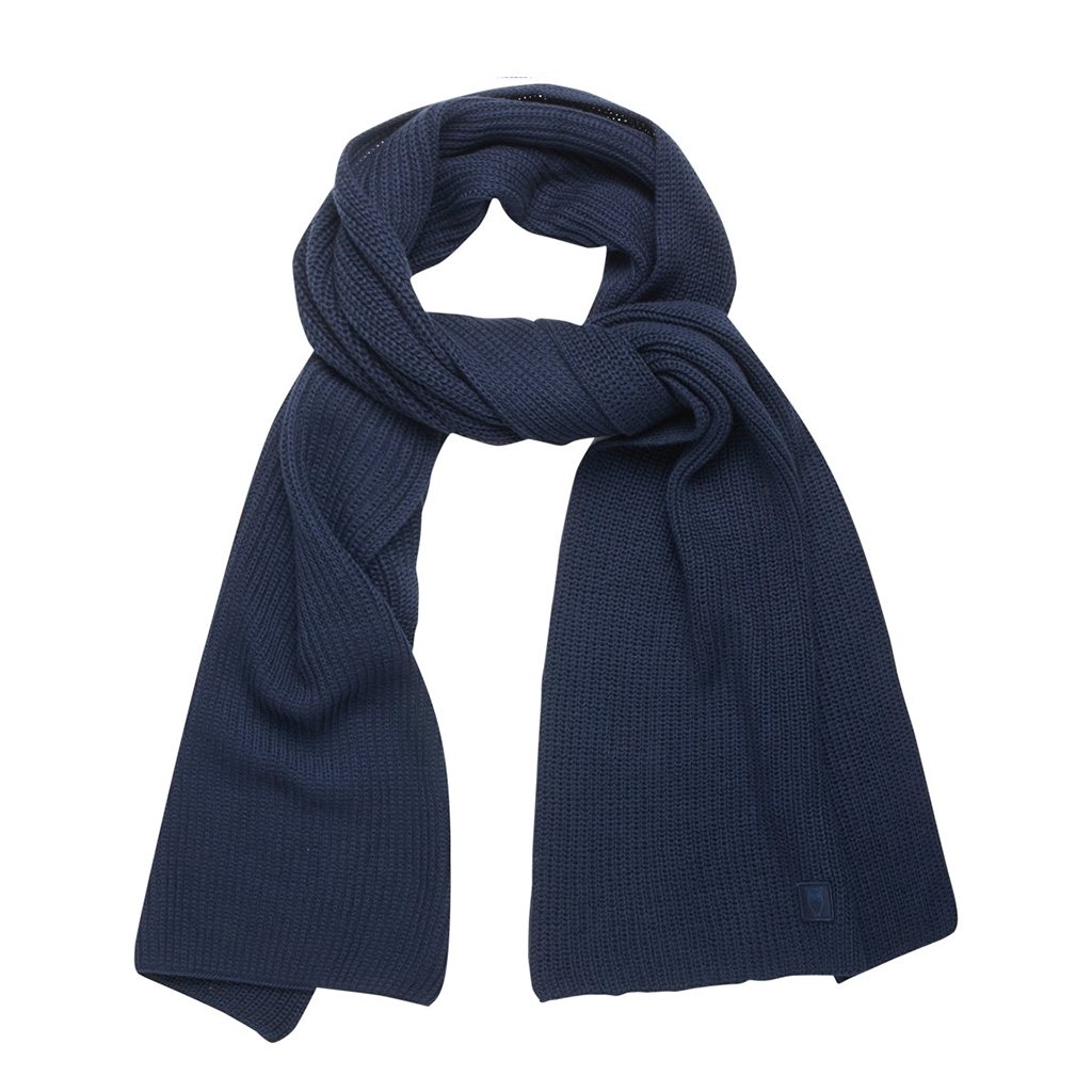 Ribbed Knit Scarf - 100% Organic Cotton – Eczema Clothing